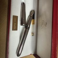 Stilografica Cartier argento