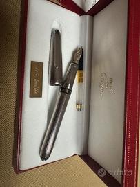 Stilografica Cartier argento