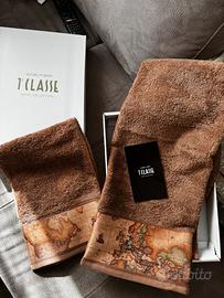 Asciugamani Alviero martini prima classe nuovi