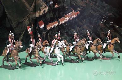 Dragoni della regina in piombo