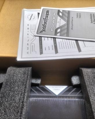 amplificatori Rockford fosgate punch series t