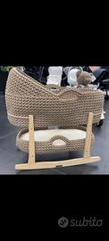 Culla uncinetto + fasciatoio 