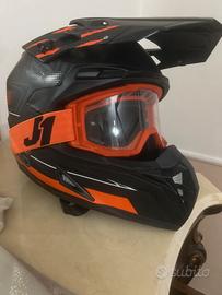 Casco moto cross