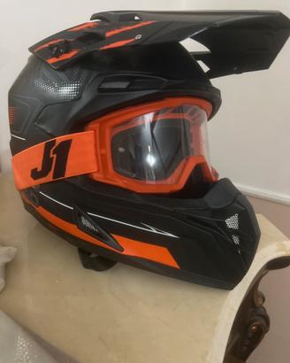 Casco moto cross