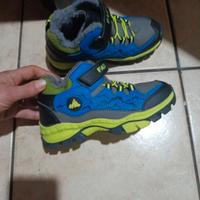 scarponcino trekking bambino, invernale 34