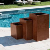 FIORIERE IN CORTEN DINAMICA DESIGN