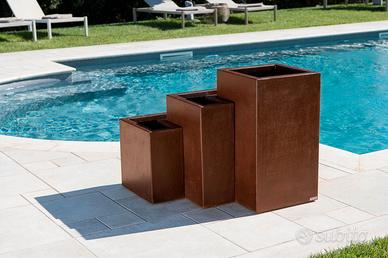 FIORIERE IN CORTEN DINAMICA DESIGN