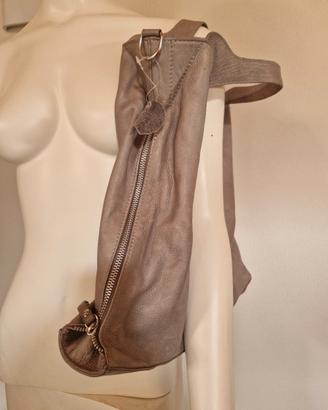 borsa a sacco Pellicano vera pelle