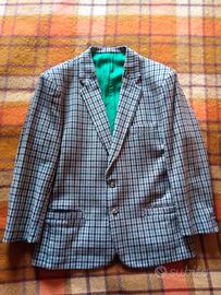 Giacca da uomo in lana grigia taglia 48-50