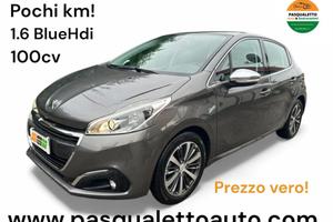 PEUGEOT 208 Pochi km! 1.6 BlueHDi 100 5 porte Al