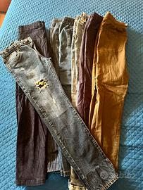 Pantaloni jeans 12 anni