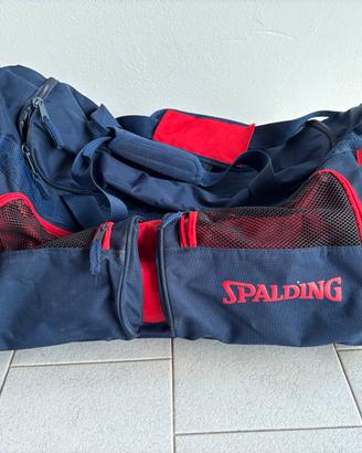 Borsone Palestra Spalding Blu e Rosso