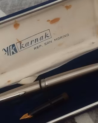 penna stilografica vintage karnak