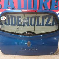 Portellone bagagliaio blu Renault Twingo 2012