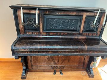 Pianoforte verticale antico A. WILSON-PECK & C.