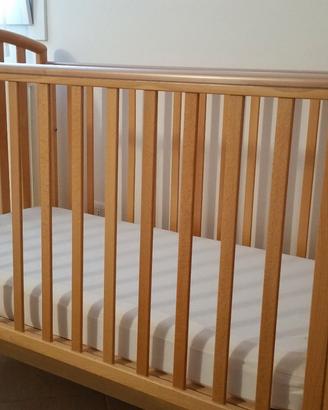 Lettino PALI per neonati e bambini colore Naturale