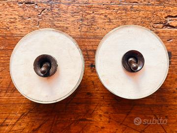 2 interruttori elettrici vintage