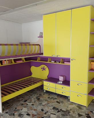 CAMERA BIMBI A PONTE GIALLO/VIOLA ( NUOVA DI ESPOS