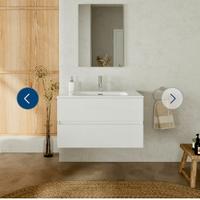 Set mobile bagno 60 cm sospeso.