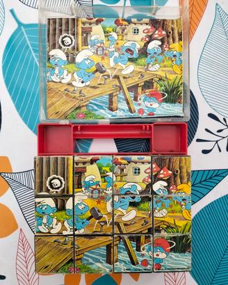 Puffi puzzles cubi 