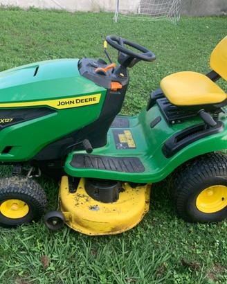 Trattorino rasaerba John Deere X127 bicilindrico 