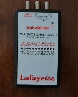 RILEVATORE SEGNALI TV E SAT MDF-300 PRO Lafayette
