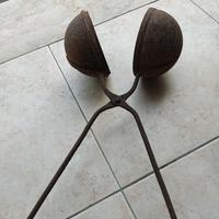 Antico tosta caffè in ferro 