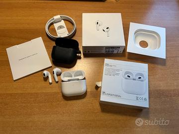 Cuffie Airpods 3 gen come nuove