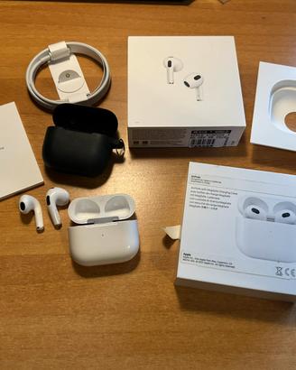 Cuffie Airpods 3 gen come nuove