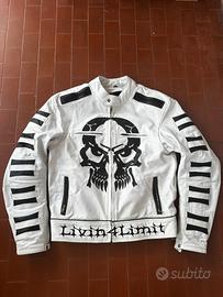 Giacca Vera Pelle da moto con protezioni