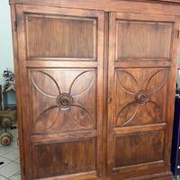 Armadio fine 1800 tutto originale due ante robusto
