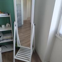 Specchio verticale orientabile 