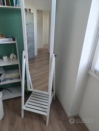 Specchio verticale orientabile 