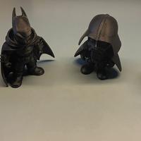 Mini Figure 3x Batman 3x Darth Vader