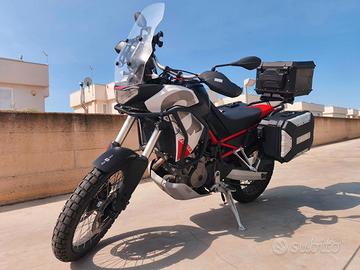 Aprilia Tuareg 660 - Dic 2025 - km 3800 - Valigie