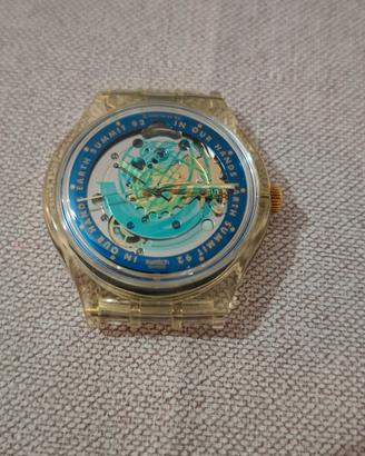 orologio swatch earth summit vintage swiss 