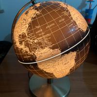 Lampada mappamondo