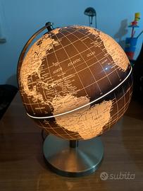 Lampada mappamondo