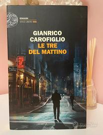 Libro “Le tre del mattino” di Gianrico Carofiglio