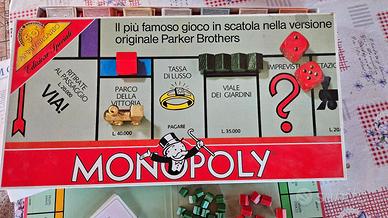 MONOPOLI VINTAGE 50° ANNIVERSARIO DEL 1985 PARKER