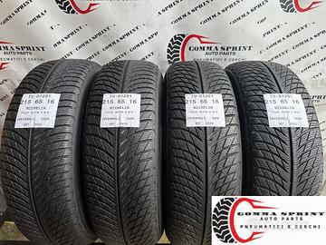 4 PNEUMATICI 215/65 R16 MICHELIN INVERNALI KM0