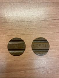 Gettone telefonico TETI 1945