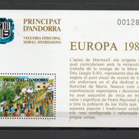Andorre 1981 Europa CEPT
