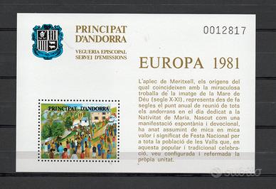 Andorre 1981 Europa CEPT