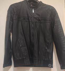 Giubbotto finta pelle Cotton&Silk taglia XL