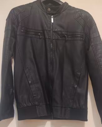 Giubbotto finta pelle Cotton&Silk taglia XL