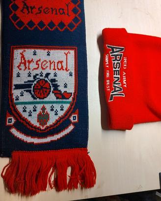 Sciarpa e berretto Arsenal
