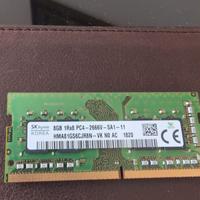 ram 8 gb ddr4 sodimm