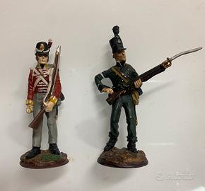 Coppia soldatini vintage Waterloo Regiments