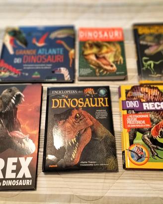 set libri dinosauri per bambini 